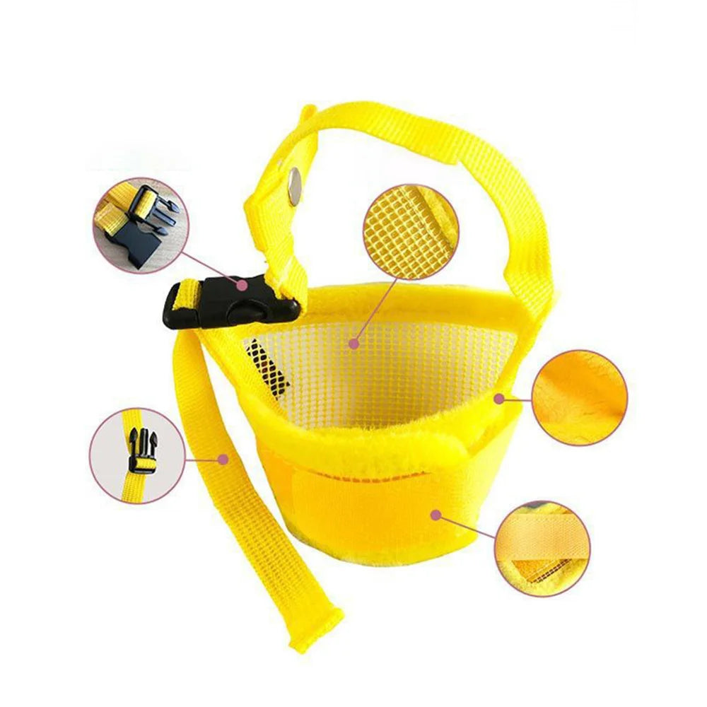 CN Anti Barking Dog Muzzle Adjustable Mesh Breathable