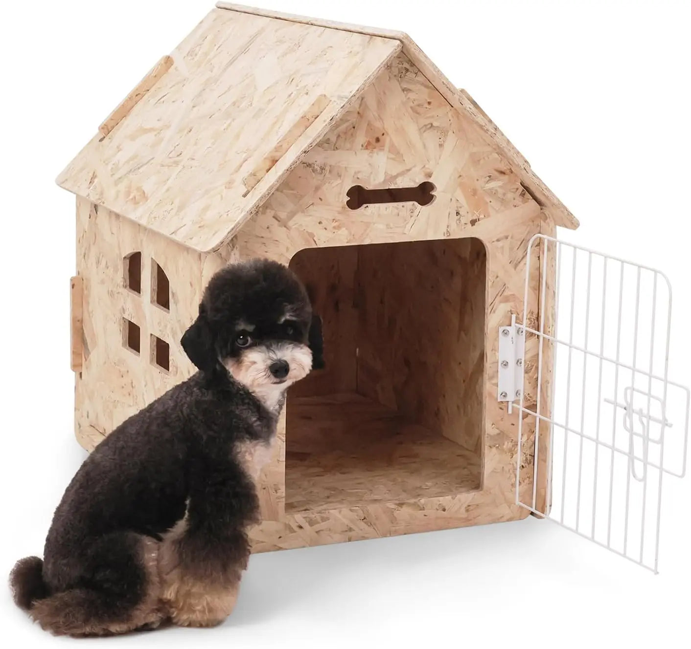 High Concerned Premium Wooden Dog House For Small Pets Indoor