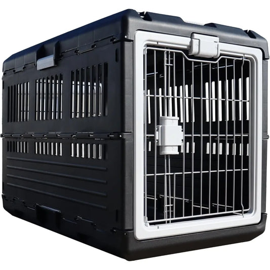 Collapsible Pet Carrier For Cats And Dogs Indoor Outdoor Kennel