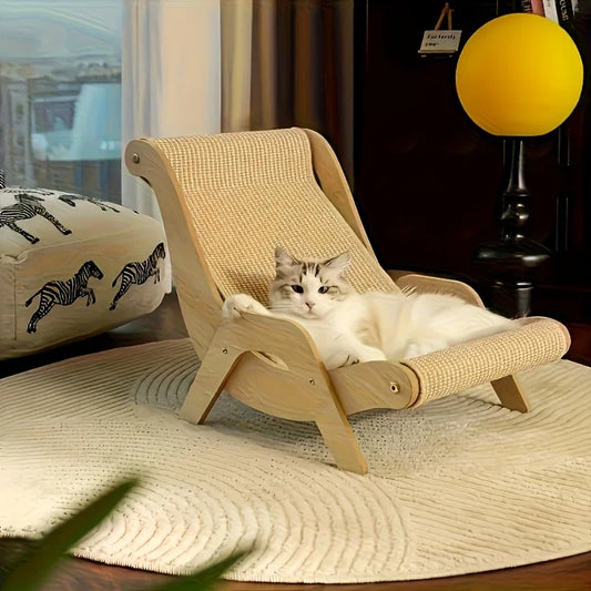 Cat Rest Chair And Scratch Board Non Shedding Wear Resistant
