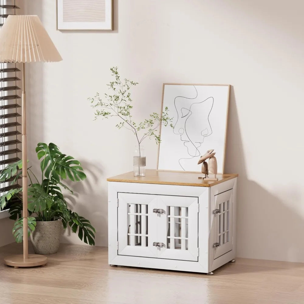 Heavy Duty Dog Crate End Table For Small Dogs