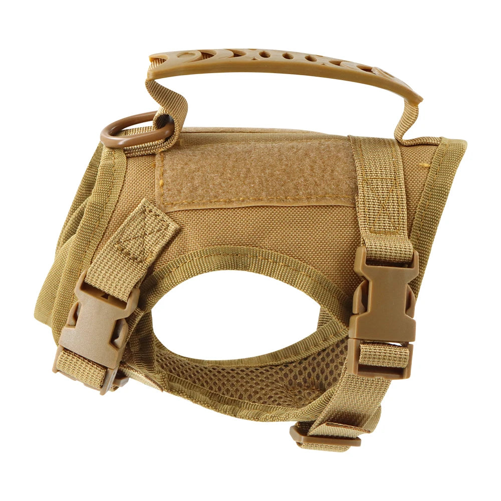 PETRAVELCN Tactical Puppy Harness Leash Set For Training And Walking