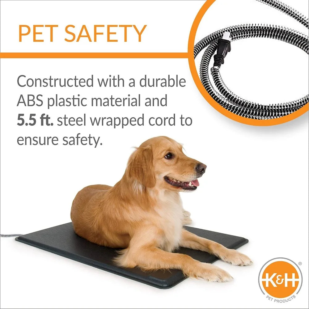 K&H Pet Products Lectro-Kennel Heated Outdoor Pad for Dogs