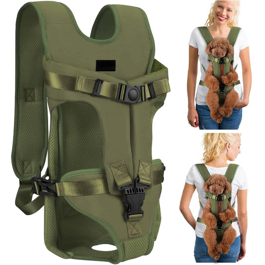 Pet Carrier Backpack For Dogs And Cats Thickened Sponge Comfort