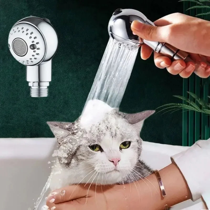 Hign-concerned Water Saving Adjustable Pet Shower Sprayer For Cats Dogs