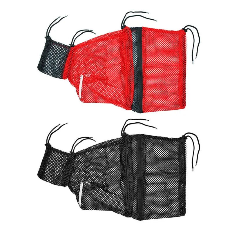 Mesh Cat Groom Bath Bag Adjustable Restraint For Nail Trim