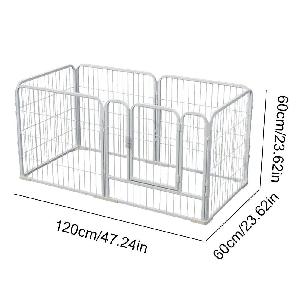 APWIKOGER Heavy Duty Portable Pet Playpen Dog Fence Indoor Outdoor