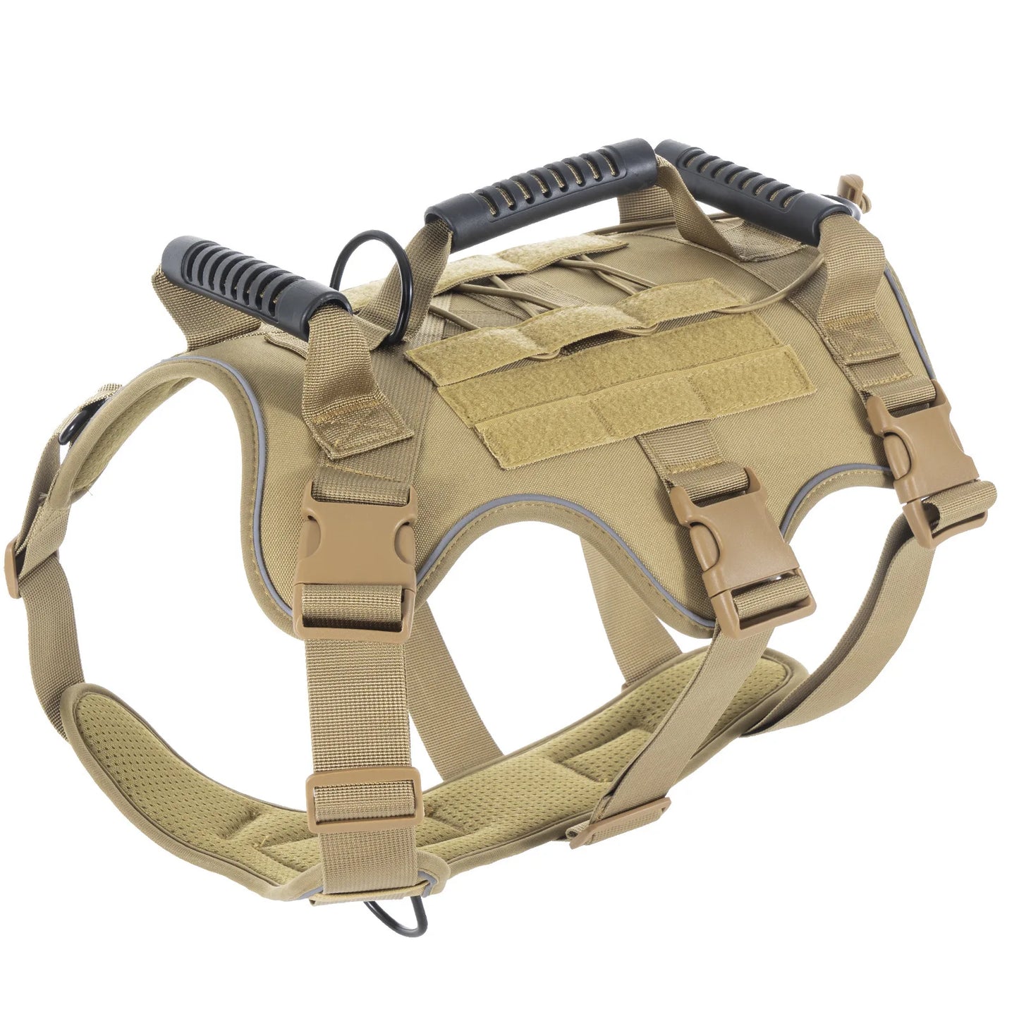 NONECN Tactical Reflective Dog Harness Quick Release For All Dogs
