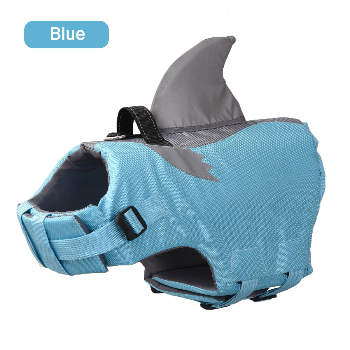 WANGUPET Reflective Dog Life Jacket High Buoyancy Rescue Handle Vest