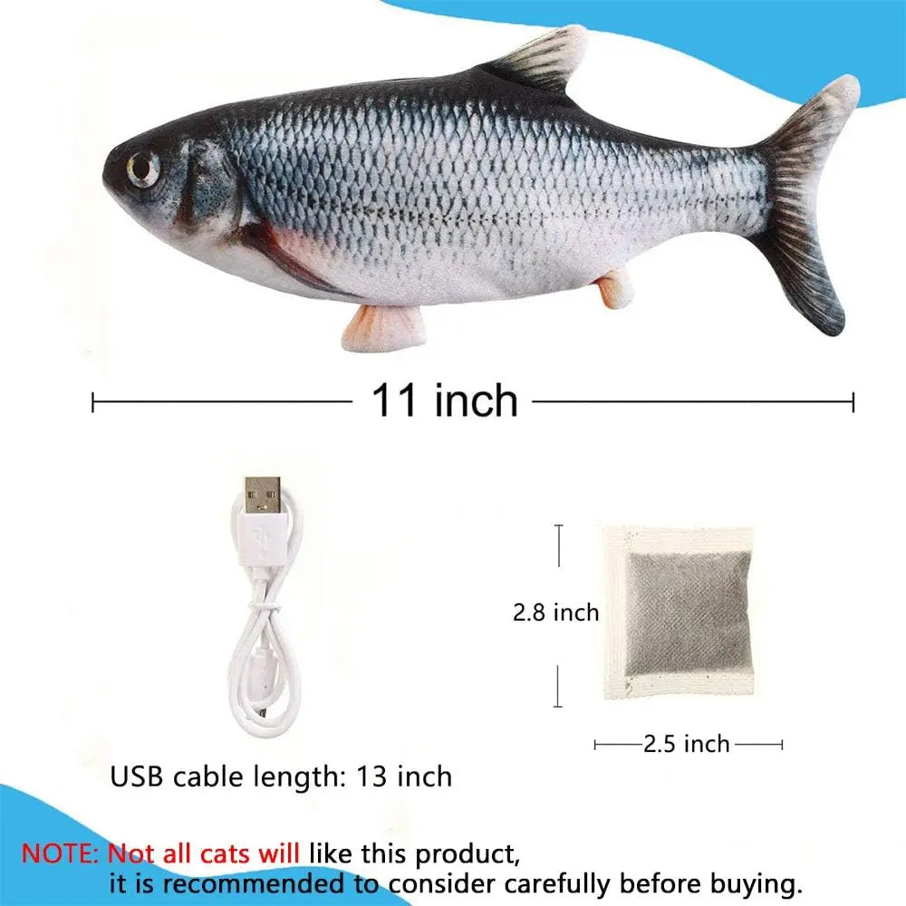 Zhejiang Floppy Fish Electric Cat Toy With Touch Sensor