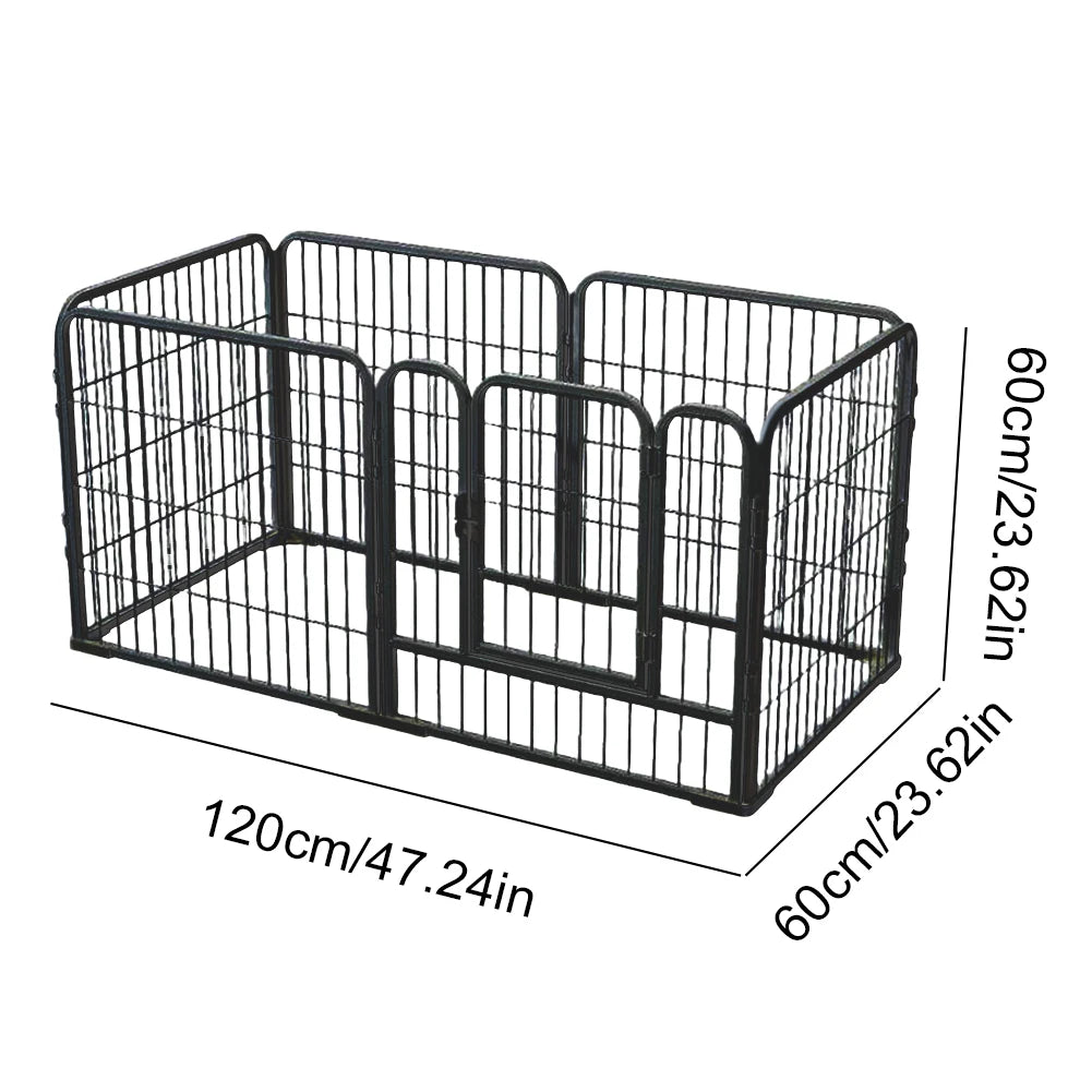 APWIKOGER Heavy Duty Portable Pet Playpen Dog Fence Indoor Outdoor