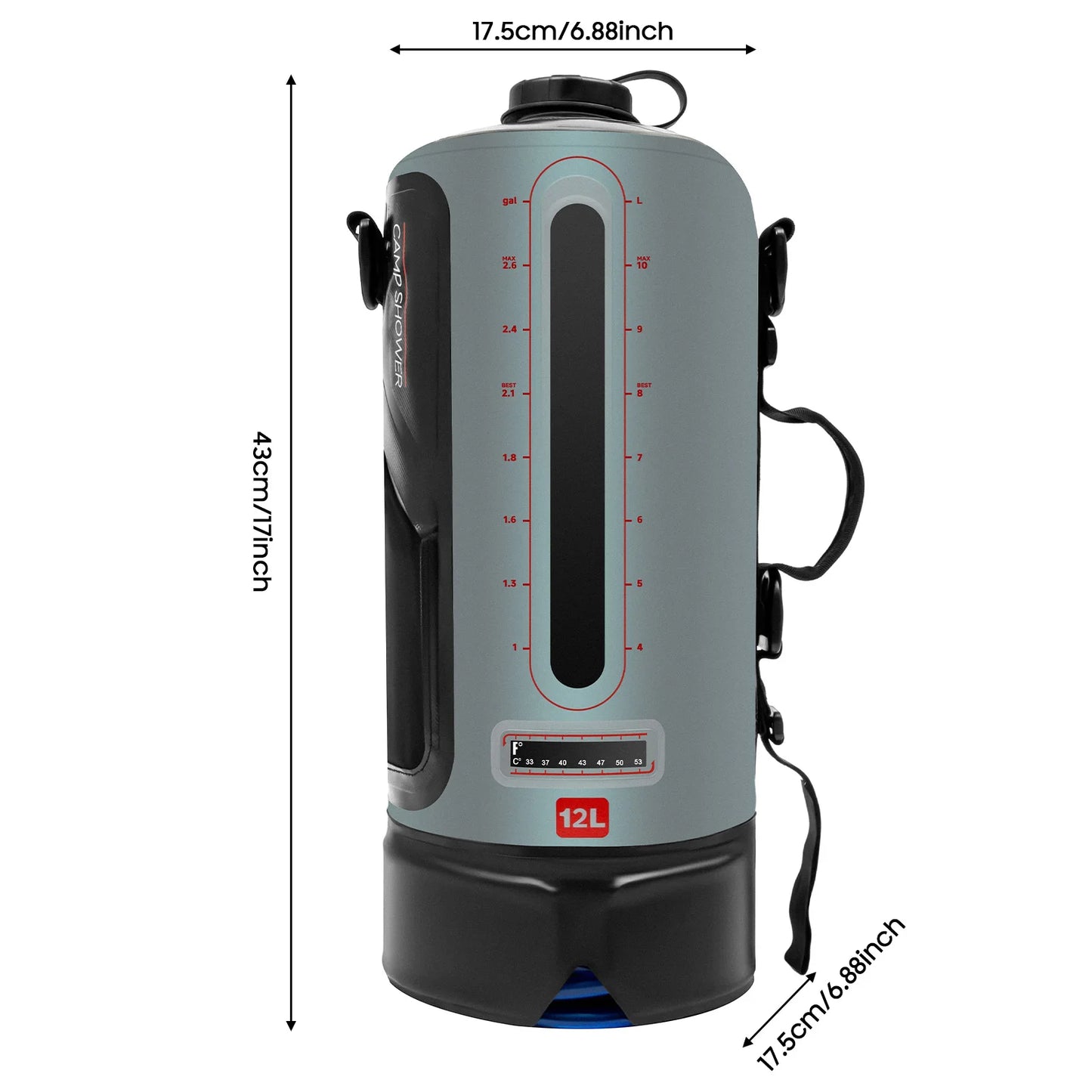 Hign-concerned Portable Pressure Camp Shower Outdoor Use