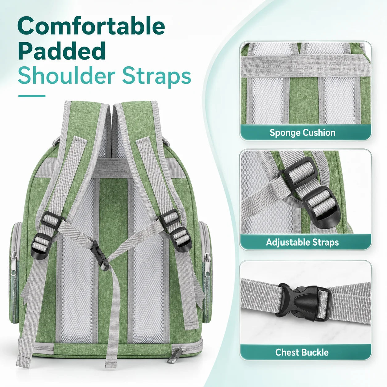 XMSJ Pet Backpack Carrier For Small Cats And Dogs Outdoors