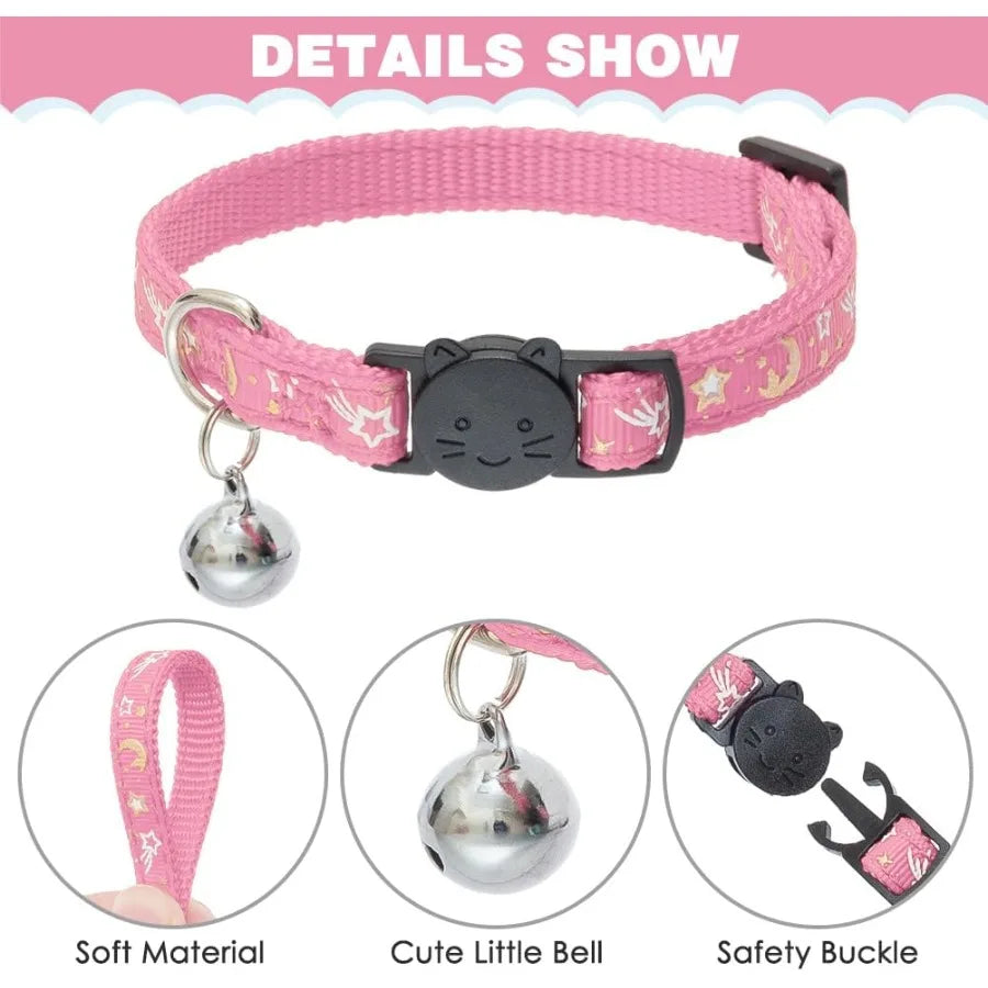 Escape Proof Adjustable HShaped Cat Harness With Leash Set