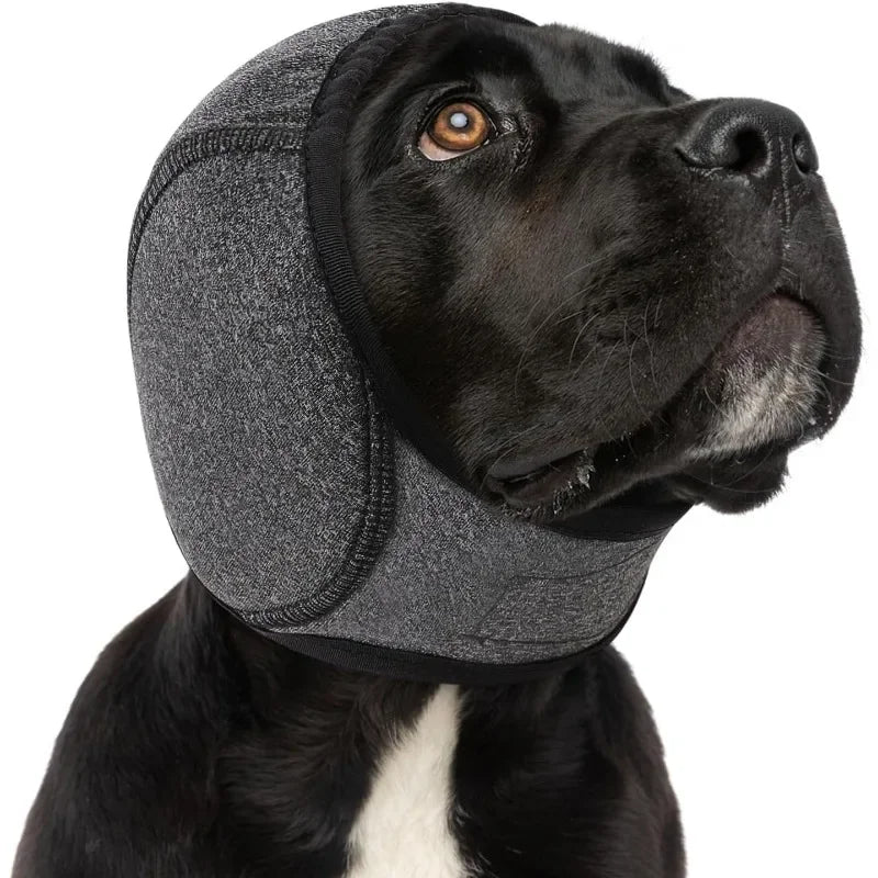 Dog Ear Muffs Anti Anxiety Noise Cancelling Hood For Grooming