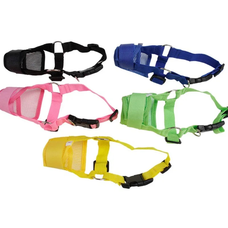Guangdong CN Pet Dog Adjustable Mesh Muzzle for Small Dogs