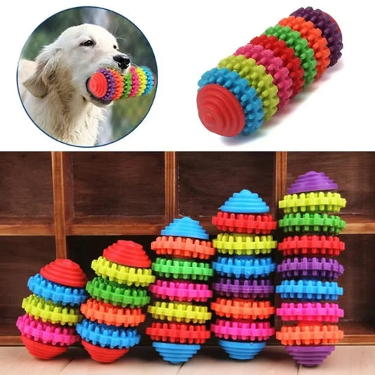 Choice Rubber Pet Dog Chew Toy Teething Teeth Cleaning Dental