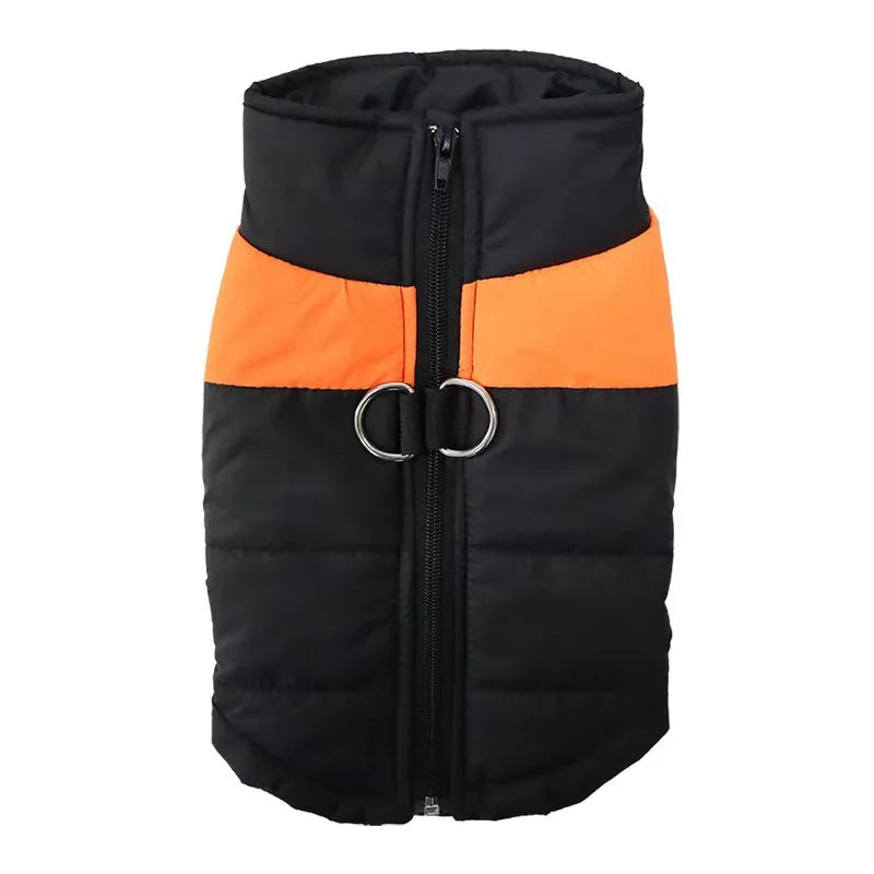 Waterproof Warm Dog Coat Padded Zipper Jacket for Dogs