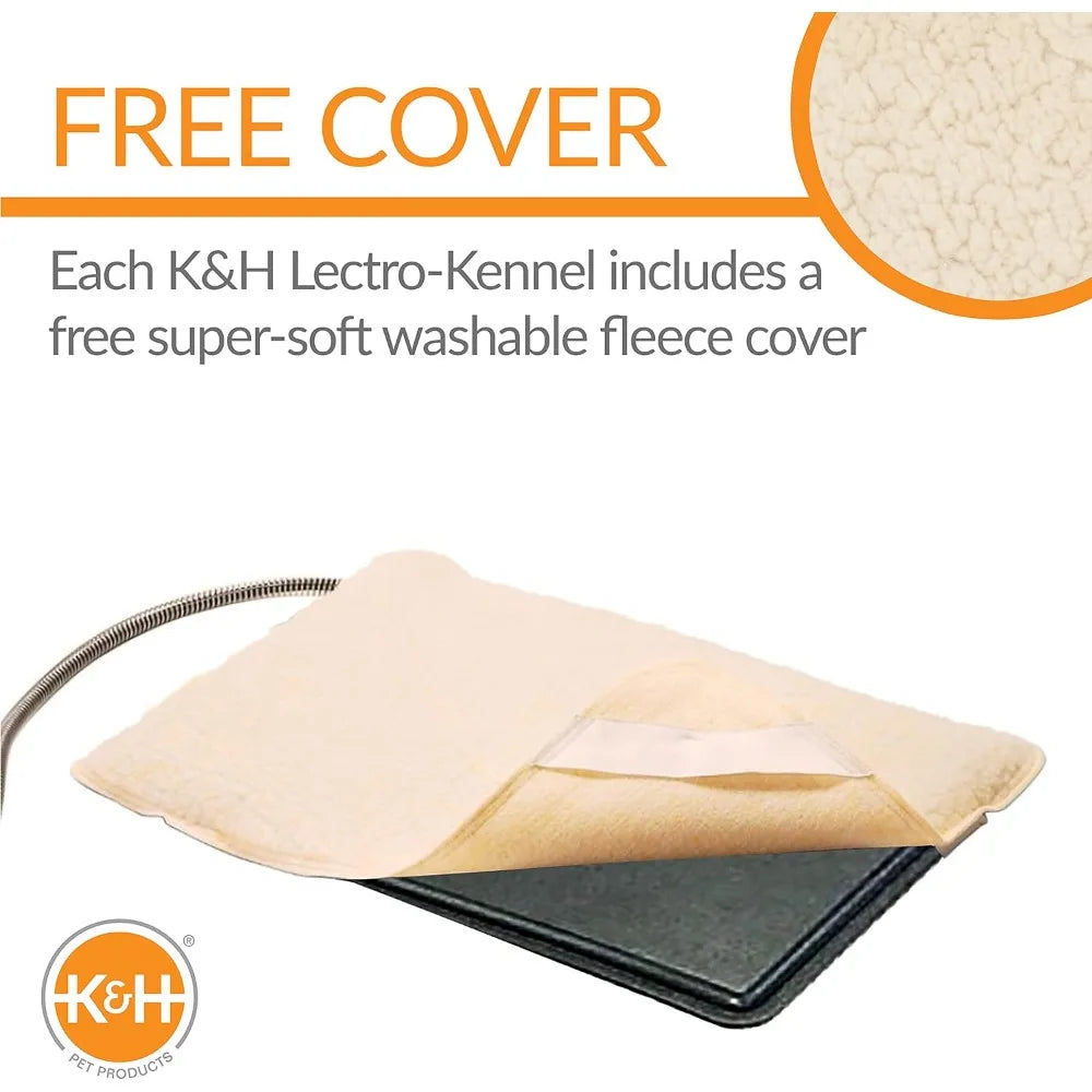 K&H Pet Products Lectro-Kennel Heated Outdoor Pad for Dogs