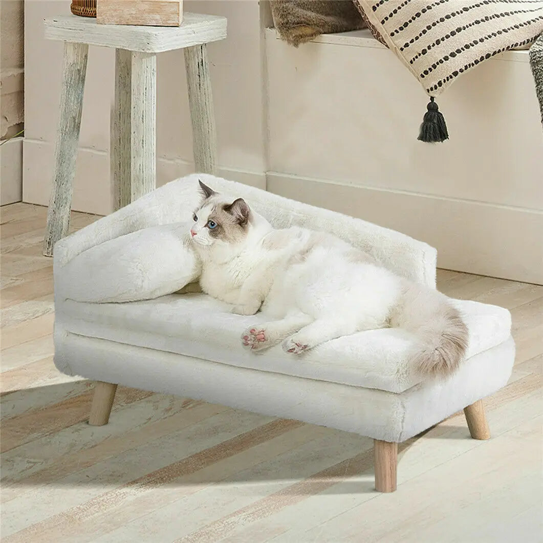 Guangdong Elevated Pet Bed With Solid Wood Legs For Pets