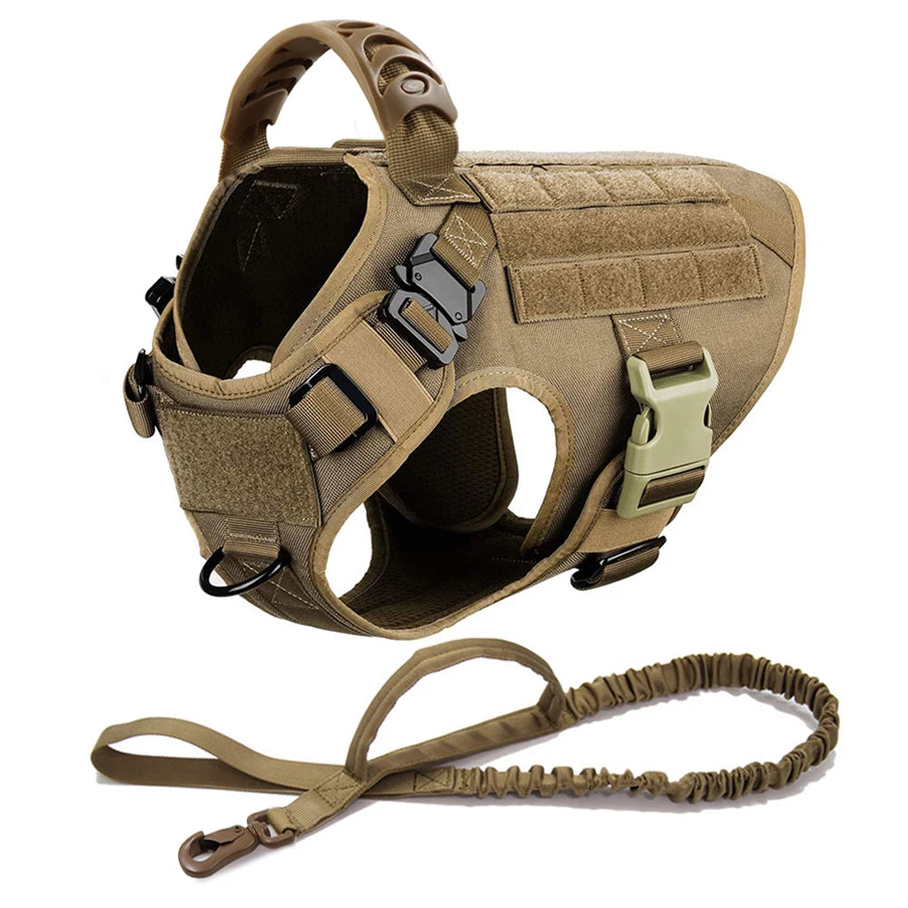 PETRAVELCN Dog Harness And Leash Vest For German Shepherd Malinois