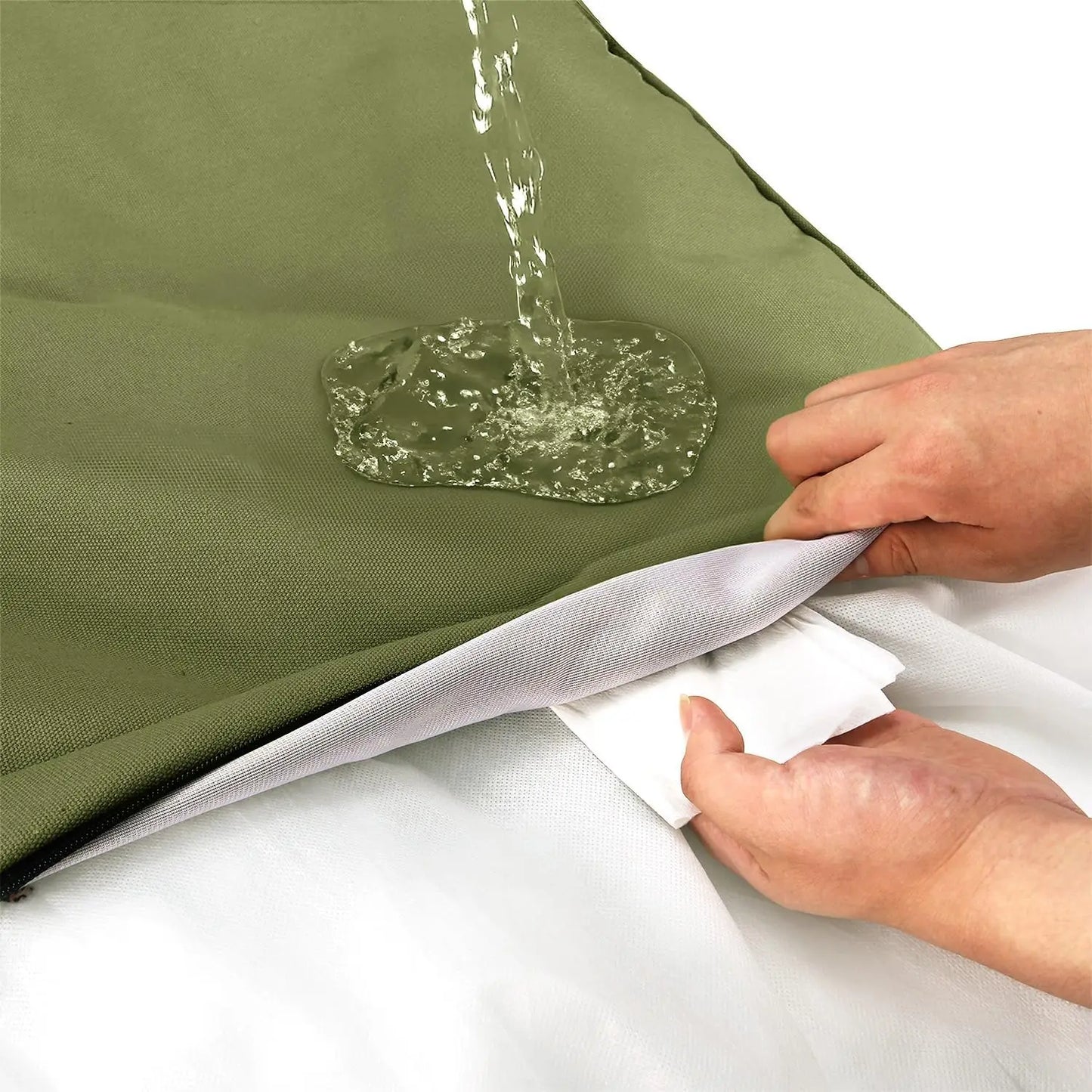 Waterproof Dog Bed With Removable Washable Cover For Indoor Outdoor