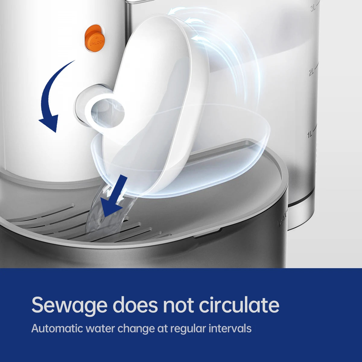 Hign-concerned Smart Pet Water Dispenser Wireless Fountain With Auto Feeder