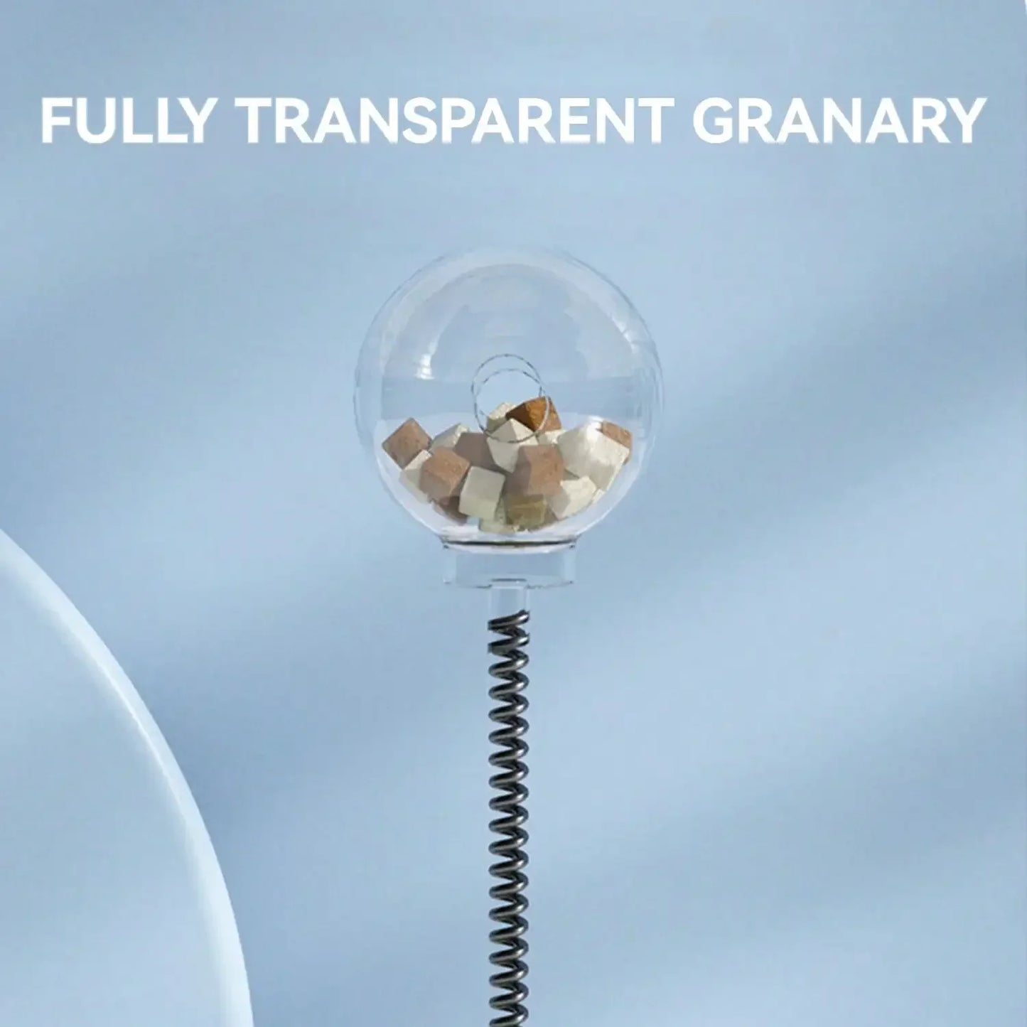 Guangdong Planet Holes Cat Snack Dispenser Toy With 360 Rotating