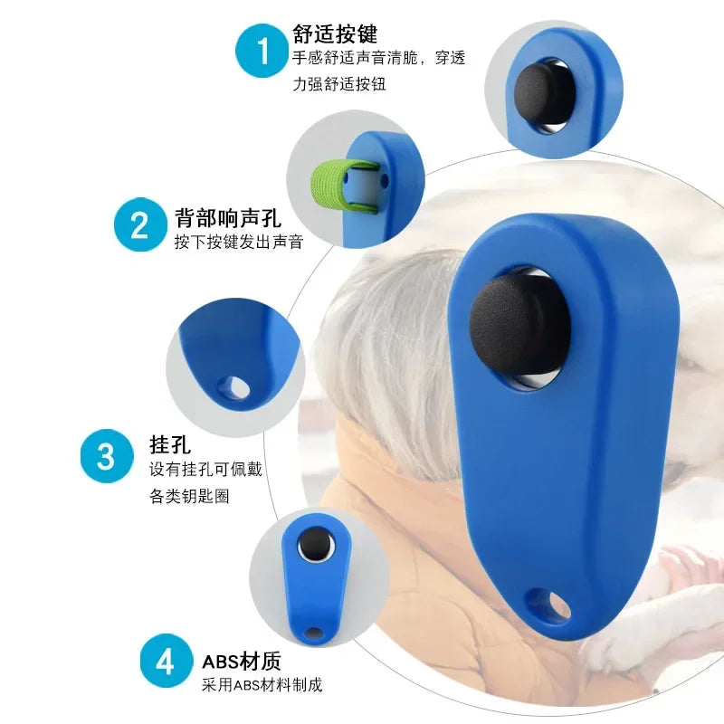 Hign-concerned Dog Training Clicker For Pet Training And Barking Control