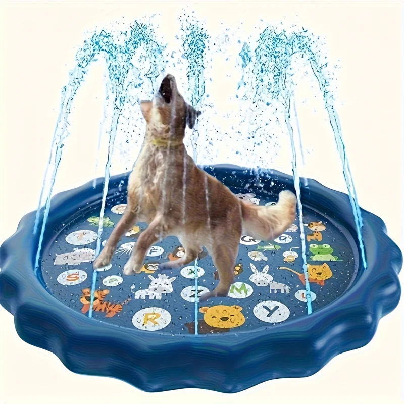 Heavy Duty Outdoor Pet Bath Basin With Water Spray Function