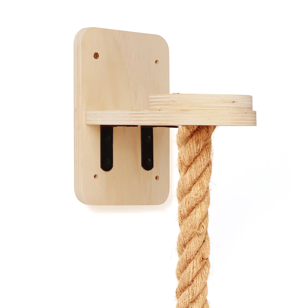 PETRAVELCN Cat Climbing Shelf And Rope Tree Mounted Scratching Post