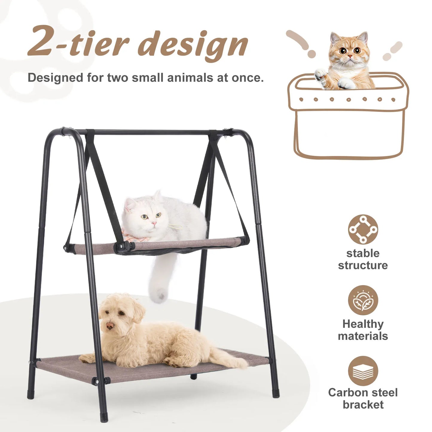 Cat Hammock Window Bed Kitten Sunny Seat Hanging Cat Climbing