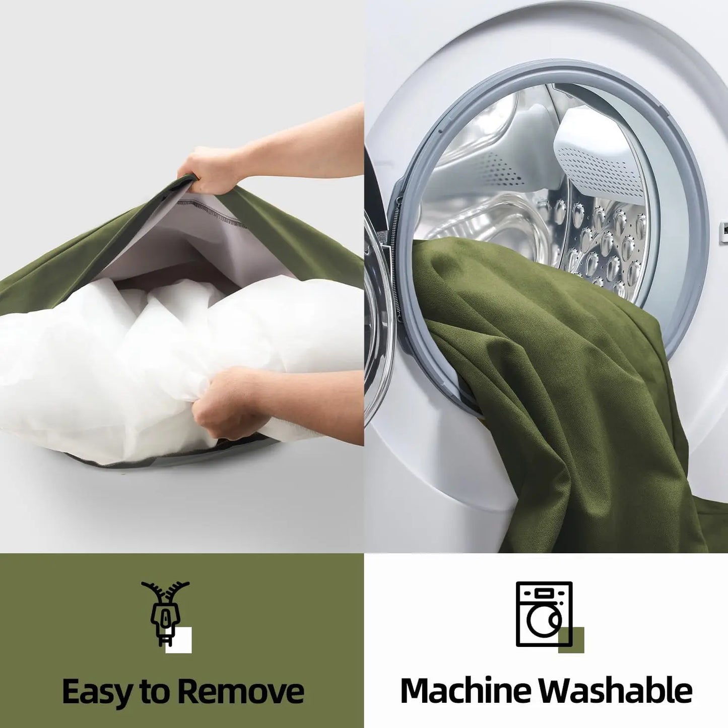 Waterproof Dog Bed With Removable Washable Cover For Indoor Outdoor