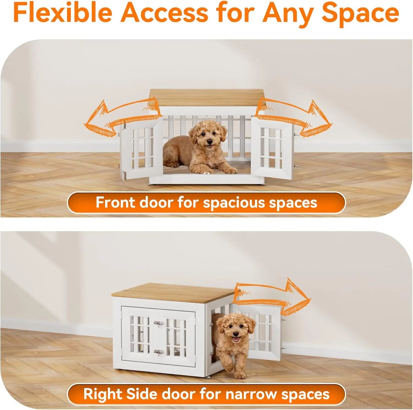 Heavy Duty Dog Crate End Table For Small Dogs