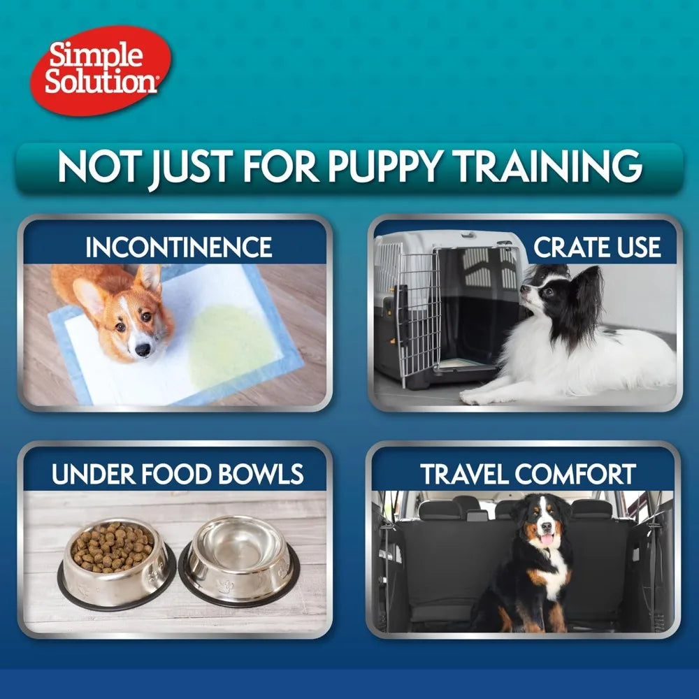 OUT International All Day Puppy Training Pads Leakproof Disposable Pee Pads