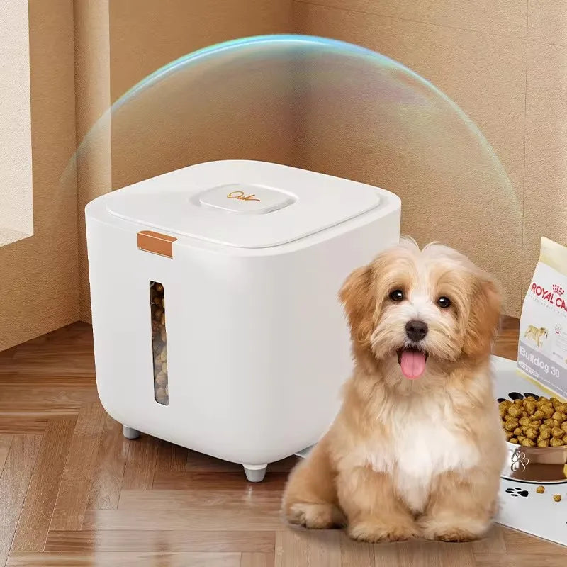 Pet Food Storage Barrel Sealed Moistureproof For Cat And Dog