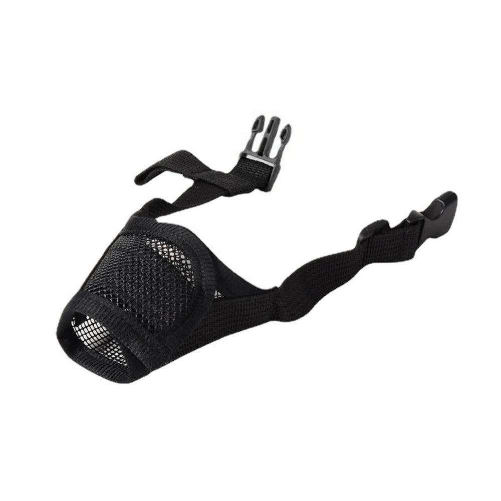 CN Anti Barking Dog Muzzle Adjustable Mesh Breathable