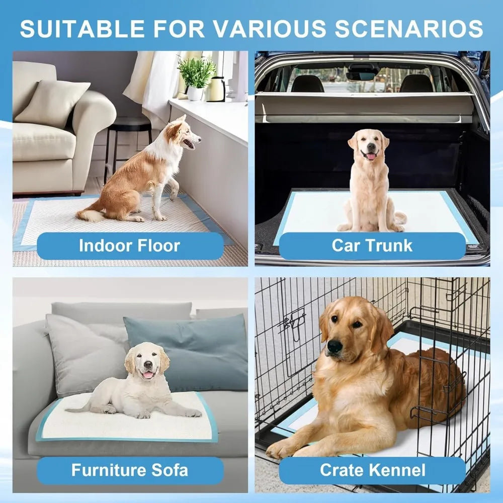 Puppy Pee Pads For Dogs 6 Layer Leakproof Absorbent