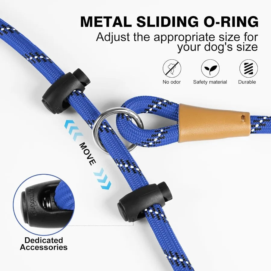 3 In 1 Adjustable No Pull Harness Reflective Leash Collar