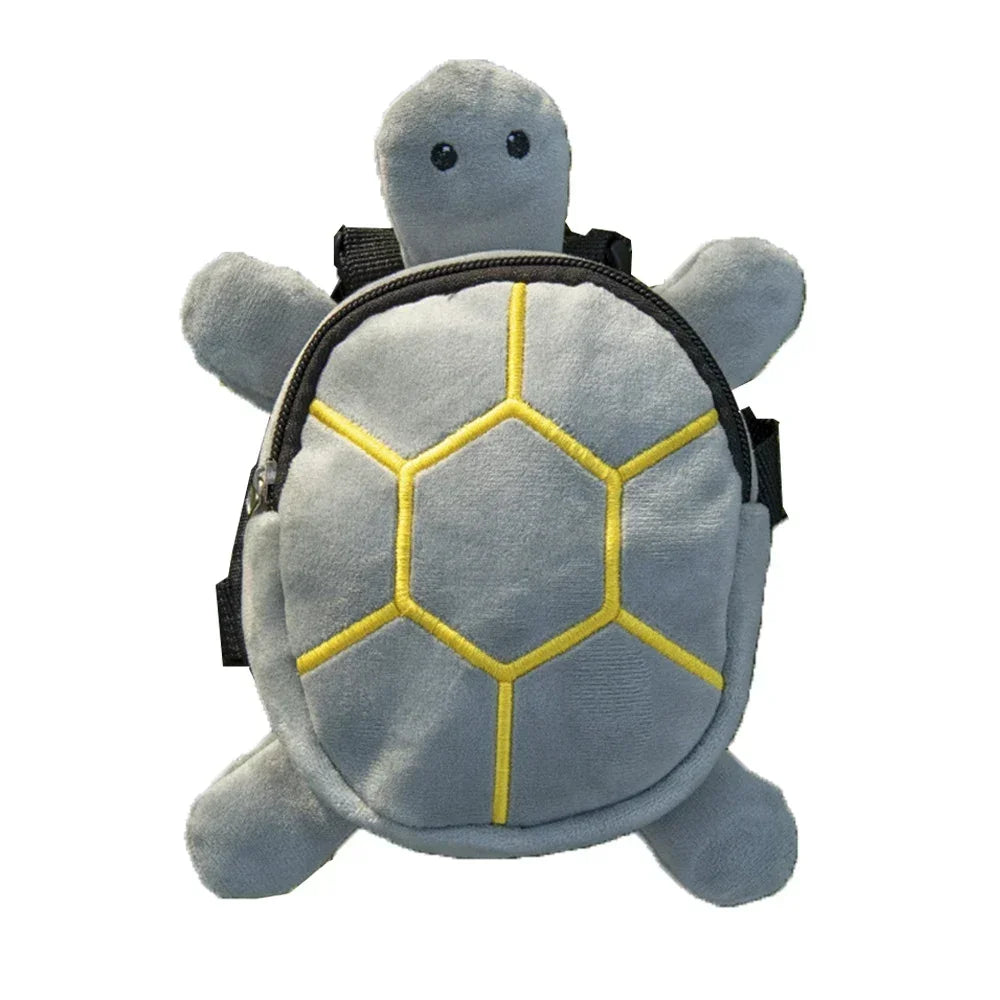 Turtle Shape Dog Backpack Snack Bag For Puppies Large Capacity