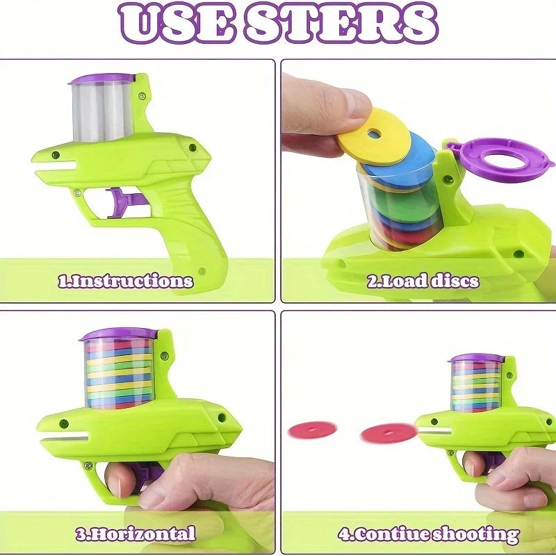Carrot Flying Disc Launcher Toy For Dogs Cats Chew Proof
