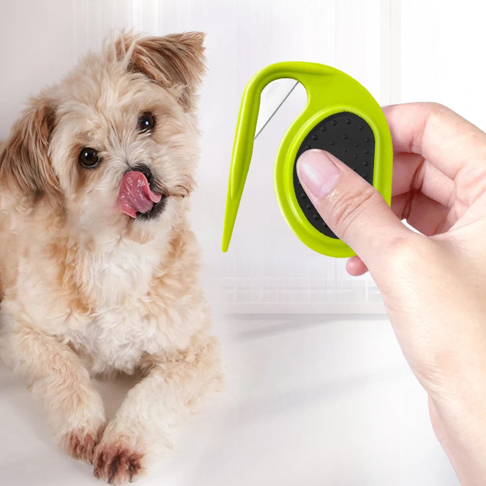 APWIKOGER Pet Open Knot Comb for Dogs and Cats Grooming