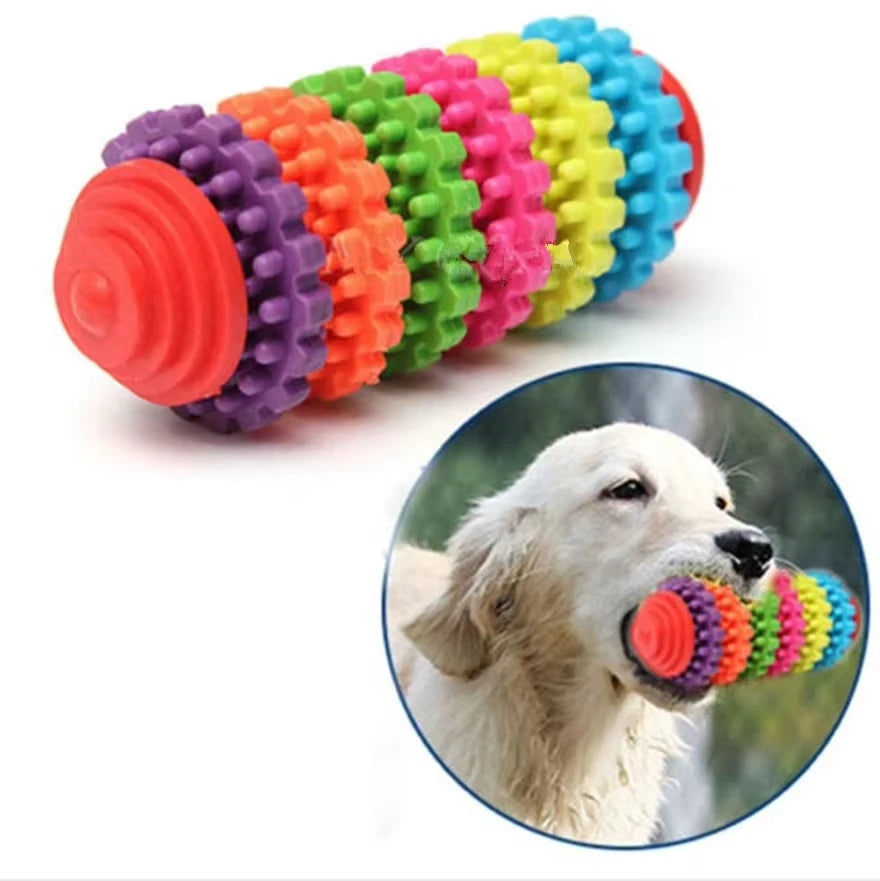 Choice Rubber Pet Dog Chew Toy Teething Teeth Cleaning Dental