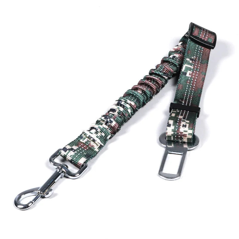 NONECN Universal Adjustable Cat Dog Car Seat Belt Nylon Reflective