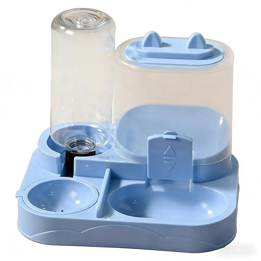 Automatic Cat Feeder And Waterer All In One Dispenser