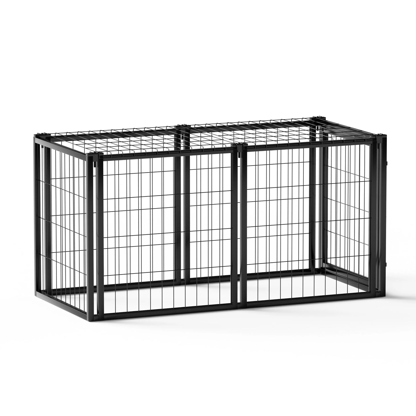 Iron Dog Crate Kennel for Puppies and Dogs Top Cage