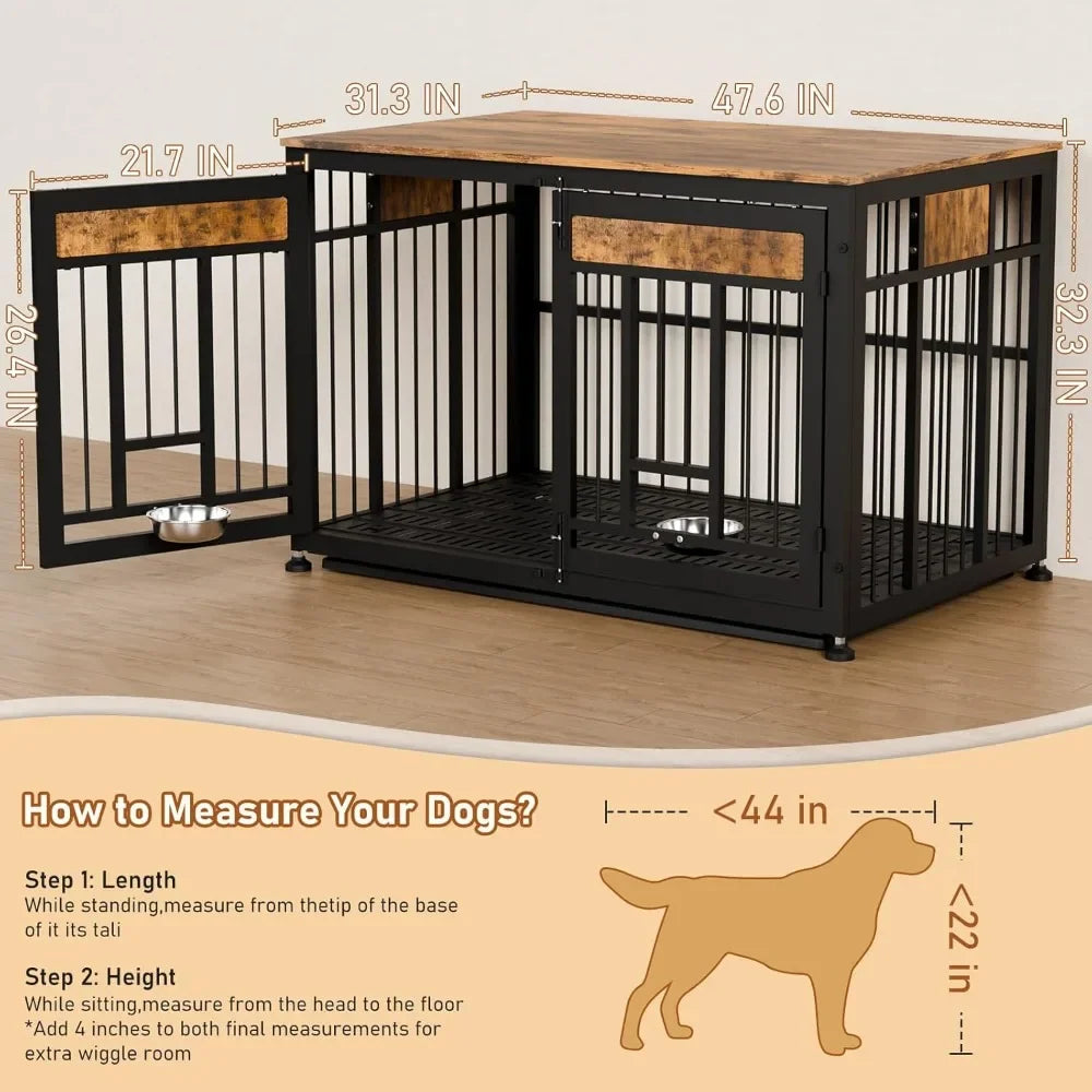 High-concerned Heavy Duty Dog Crate Furniture For Dogs