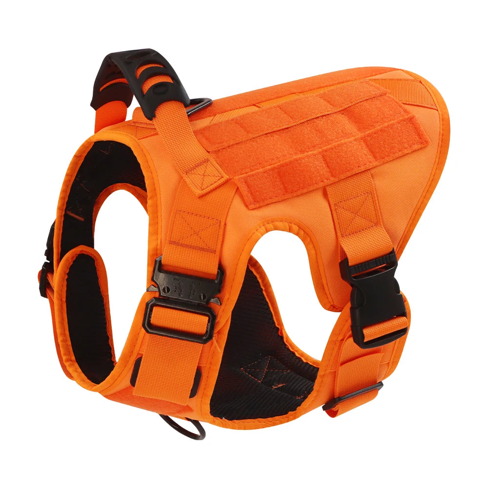 PETRAVELCN Military Camouflage Dog Harness Vest For Training