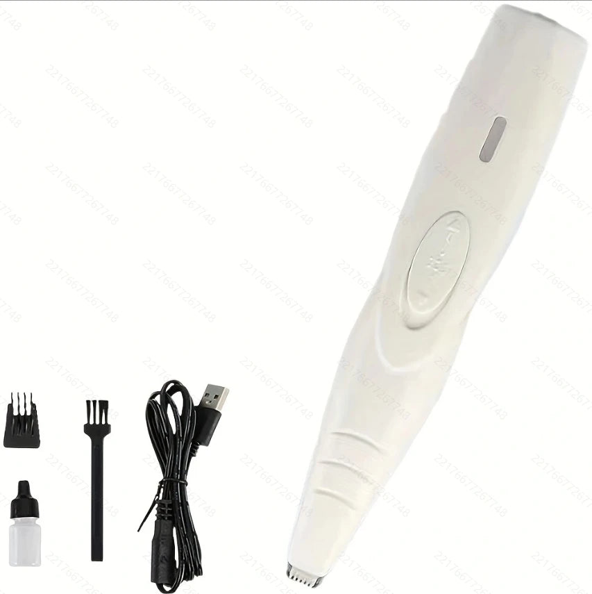 Dog Grooming Clippers Kit Low Noise Rechargeable Quiet Nail Grinder