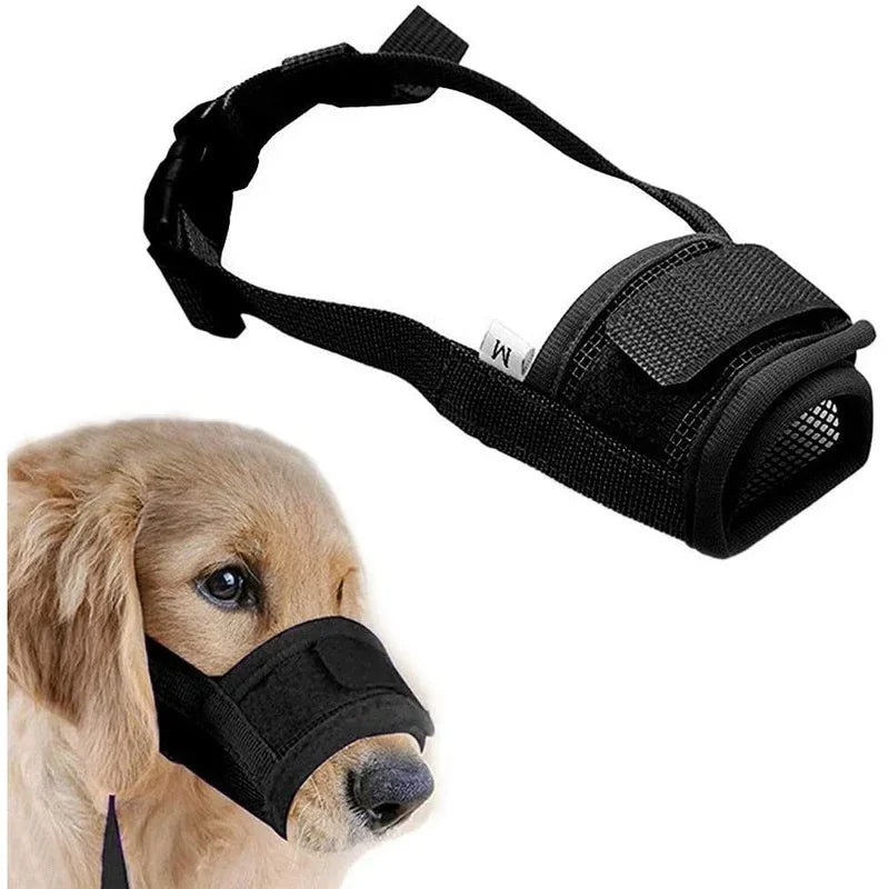 Guangdong CN Pet Dog Adjustable Mesh Muzzle for Small Dogs
